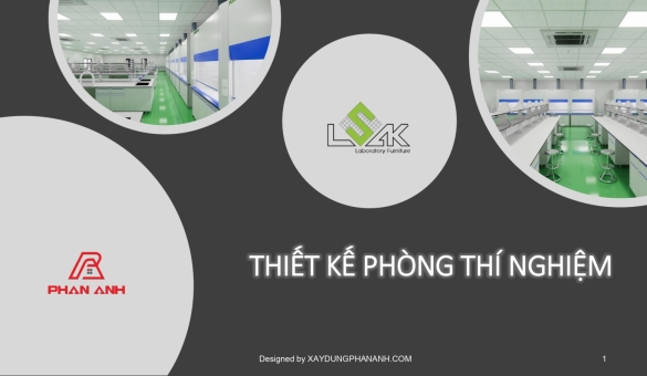 Thiết kế phòng thí nghiệm vật lý công ty SGS tại Việt Nam