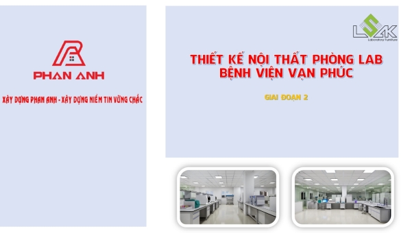 Thiết kế phòng Lab bệnh viện